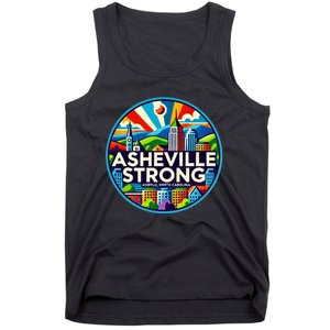 Asheville Strong Western Nc Helene Recovery Tank Top