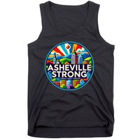 Asheville Strong Western Nc Helene Recovery Tank Top