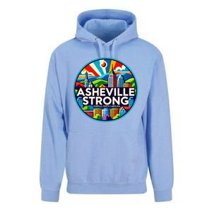 Asheville Strong Western Nc Helene Recovery Unisex Surf Hoodie