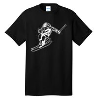 Alpine Skiing Winter Sports Downhill Skier Tall T-Shirt