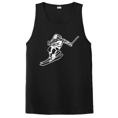 Alpine Skiing Winter Sports Downhill Skier PosiCharge Competitor Tank