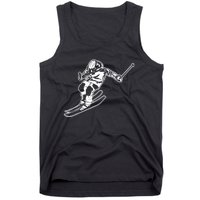 Alpine Skiing Winter Sports Downhill Skier Tank Top