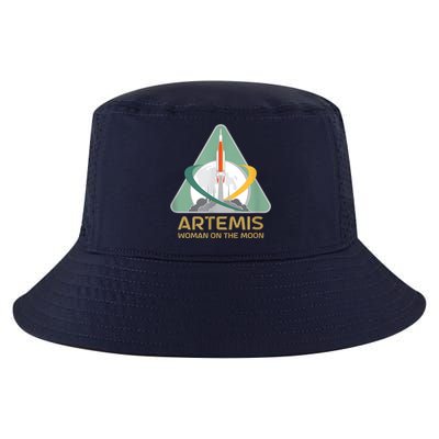 Artemis Space Woman On The Moon Cool Comfort Performance Bucket Hat