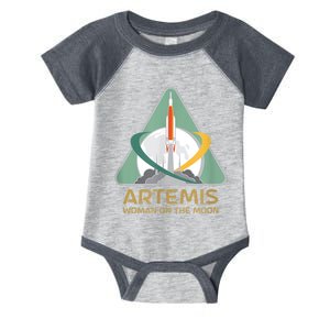 Artemis Space Woman On The Moon Infant Baby Jersey Bodysuit