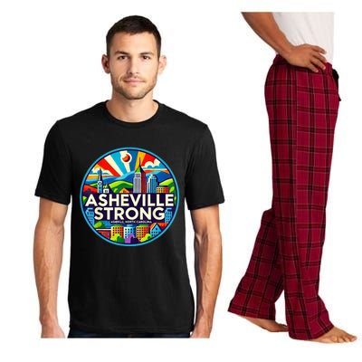 Asheville Strong Western Nc Helene Recovery Gift Pajama Set