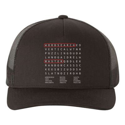 Alien Sheephead Word Search Puzzle Wordsearch Yupoong Adult 5-Panel Trucker Hat