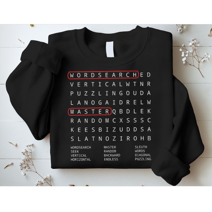 Alien Sheephead Word Search Puzzle Wordsearch Sweatshirt