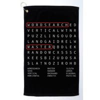 Alien Sheephead Word Search Puzzle Wordsearch Golf Towel