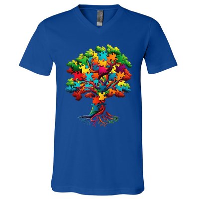 Autism Shirts Wo  Adults kid Austim Awareness V-Neck T-Shirt