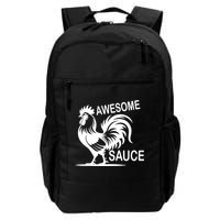 Awesome Sauce With Picture Of Rooster Backpack