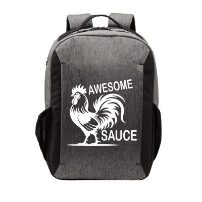 Awesome Sauce With Picture Of Rooster Vector Backpack