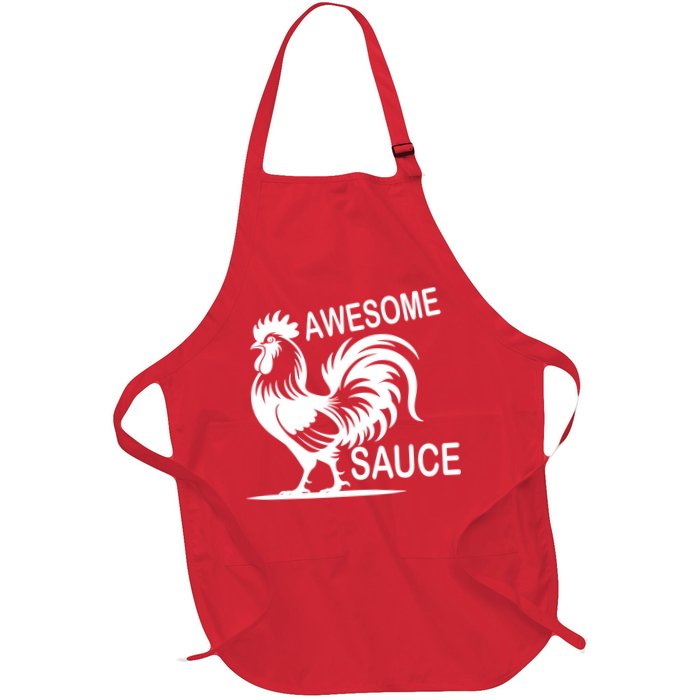 Awesome Sauce With Picture Of Rooster Apron