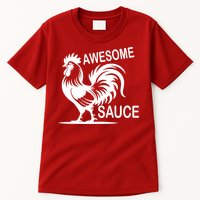 Awesome Sauce With Picture Of Rooster Tall T-Shirt