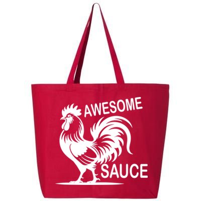 Awesome Sauce With Picture Of Rooster 25L Jumbo Tote