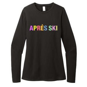 Après Ski Winter Sports Gift Womens CVC Long Sleeve Shirt