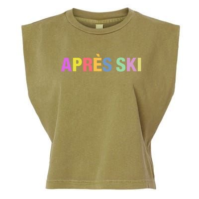 Après Ski Winter Sports Gift Garment-Dyed Women's Muscle Tee