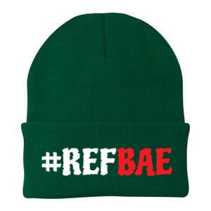 Aja Smith Wearing Ref Bae Knit Cap Winter Beanie