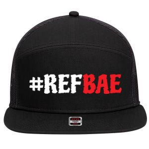 Aja Smith Wearing Ref Bae 7 Panel Mesh Trucker Snapback Hat