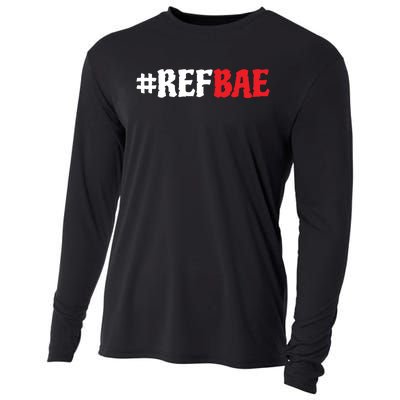 Aja Smith Wearing Ref Bae Cooling Performance Long Sleeve Crew