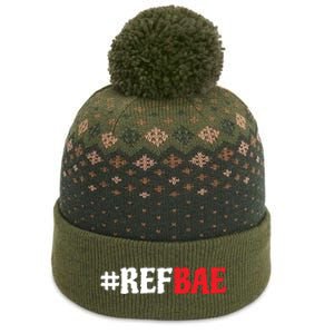 Aja Smith Wearing Ref Bae The Baniff Cuffed Pom Beanie