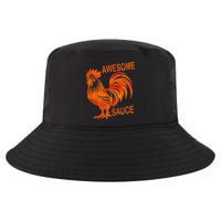 Awesome Sauce With Picture Of Rooster Cool Comfort Performance Bucket Hat