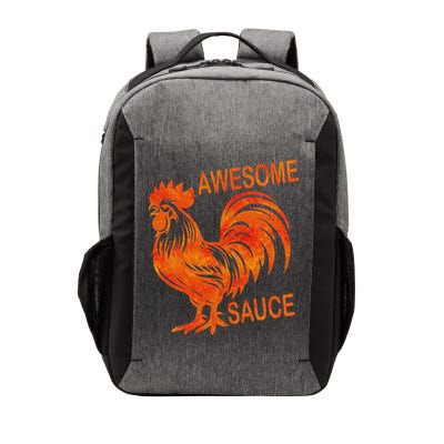 Awesome Sauce With Picture Of Rooster Vector Backpack