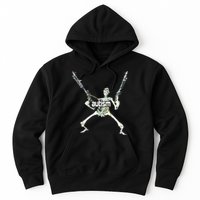 Autism Skeleton With Guns Hoodie