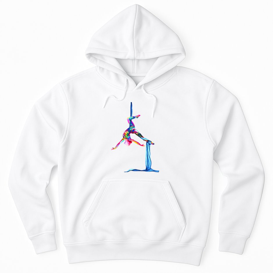 Aerial Silk Yoga Hoodie