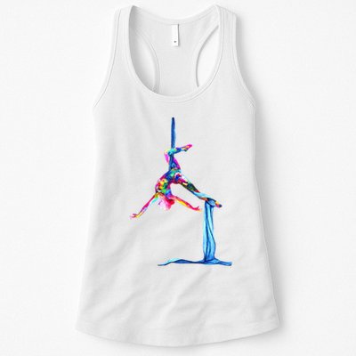 Aerial Silk Yoga Womens Tank Top