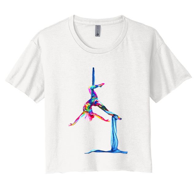 Aerial Silk Yoga Crop Top