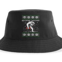 Abdominal Swoleman Yeti Fun Christmas Gym Weightlifter Gift  Sustainable Bucket Hat