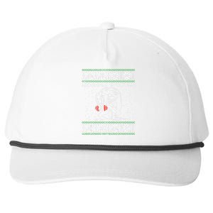 Abdominal Swoleman Yeti Fun Christmas Gym Weightlifter Gift  Snapback Five-Panel Rope Hat