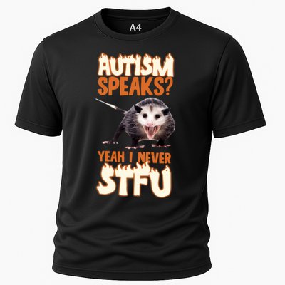 Autism Speaks Yeah I Never Stfu Performance Shirt