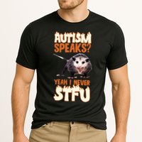 Autism Speaks Yeah I Never Stfu Cooling Performance Crew T-Shirt