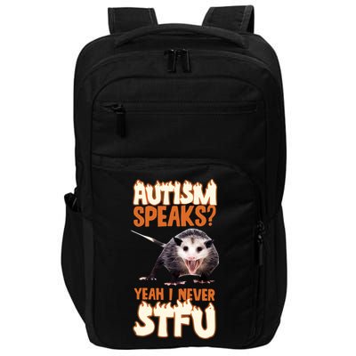 Autism Speaks Yeah I Never Stfu Impact Tech Backpack
