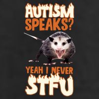 Autism Speaks Yeah I Never Stfu 15oz Campfire Ceramic Mug