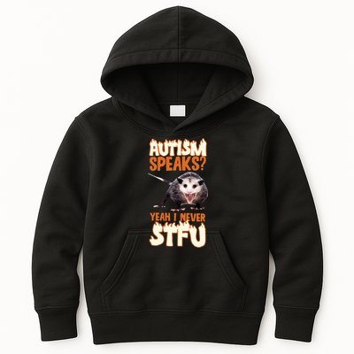 Autism Speaks Yeah I Never Stfu Kids Hoodie