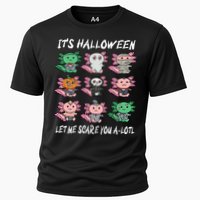 Axolotl Scare You A-Lotl Girl Boy Axolotl Halloween Cooling Performance Crew T-Shirt