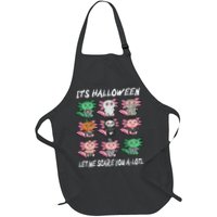 Axolotl Scare You A-Lotl Girl Boy Axolotl Halloween Apron