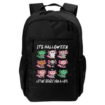 Axolotl Scare You A-Lotl Girl Boy Axolotl Halloween Backpack