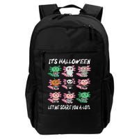 Axolotl Scare You A-Lotl Girl Boy Axolotl Halloween Backpack