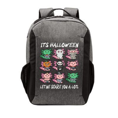Axolotl Scare You A-Lotl Girl Boy Axolotl Halloween Vector Backpack