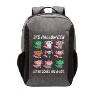 Axolotl Scare You A-Lotl Girl Boy Axolotl Halloween Vector Backpack