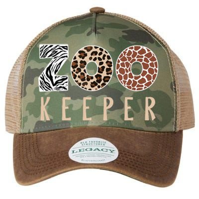 African Savanna Zoo Animal Costume Zookeeper Legacy Tie Dye Trucker Hat