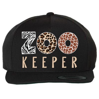 African Savanna Zoo Animal Costume Zookeeper Wool Snapback Cap