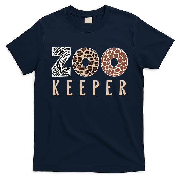 African Savanna Zoo Animal Costume Zookeeper T-Shirt