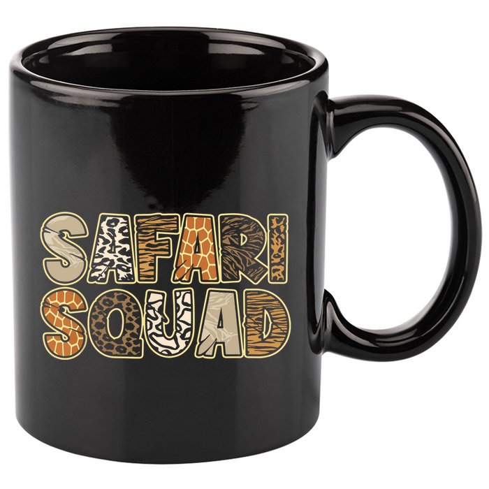 Arfica Safari Zoo Safari Squad 11oz C Handle Ceramic Mug