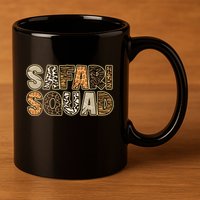 Arfica Safari Zoo Safari Squad 11oz C Handle Ceramic Mug
