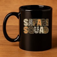 Arfica Safari Zoo Safari Squad 11oz C Handle Ceramic Mug