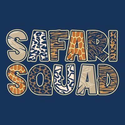 Arfica Safari Zoo Safari Squad T-Shirt